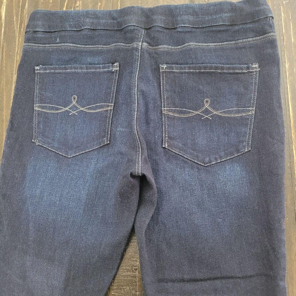Lee Modern Series Revolution Denim Jeans Women’s Size 14 Medium 2-Tone Wash - Picture 4 of 9